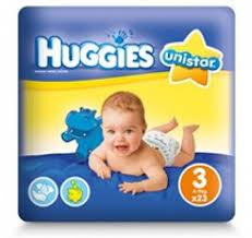 Pannolini HUGGIES  4 - 9 kg